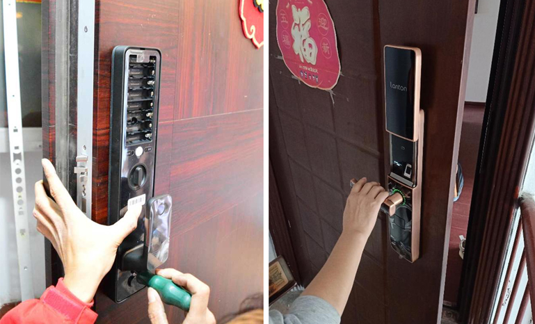 更換電子指紋鎖 更換電子指紋鎖